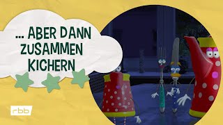 Licht an Erst tuscheln aber dann zusammen kichern  Unser Sandmännchen [upl. by Bowerman]