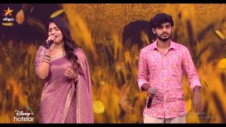 Enakoru Snegidhi 😍 Song by Srinisha amp Sanjiv 😍  Super singer 10  Episode Preview [upl. by Nrubyar419]