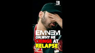 EMINEM On Why He CRINGE At His ENCORE amp RELAPSE Albums🤢 [upl. by Inek]