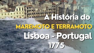 Vídeo recria o terramoto e maremoto de Lisboa em 1755 Veja aqui como foi [upl. by Asiralc]