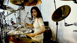 METALLICA  Blackened drum only cover by Ami Kim792 [upl. by Llekram]