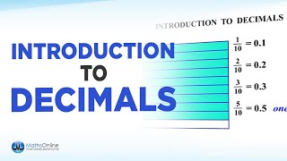 Year 4  Introduction to Decimals [upl. by Anelam]