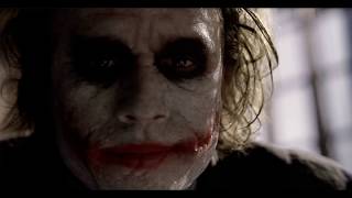 THE DARK KNIGHT Opening Scene 2008 Heath Ledger [upl. by Nanis]