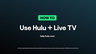 How to use Hulu  Live TV — Hulu Support [upl. by Eusassilem929]