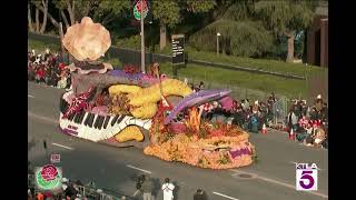 Shock n Roll  Cal Poly  KTLA5 Coverage  2024 Rose Parade [upl. by Olag]