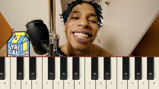 NLE Choppa  Shotta flow 5 Piano Tutorial [upl. by Nirad]