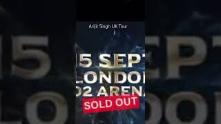 Arijit Singh UK Tour Sep 24 [upl. by Oivalf290]