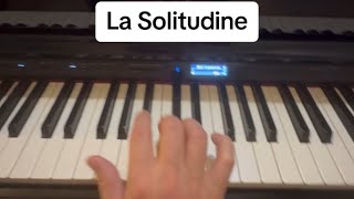 Laura PausiniLa SolitudinePiano Cover [upl. by Ainavi]