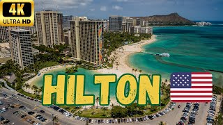 【4K】Hilton Hawaiian Village Complete Tour  60 fps [upl. by Airun]