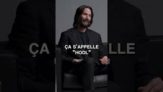 Keanu Reeves  son rapport aux cryptomonnaies [upl. by Yntirb783]