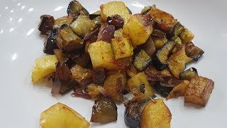 LORTO FRITTO patate peperoni zucchine melanzane e cipolle squisite Peperonata a modo mio [upl. by Odnomar]