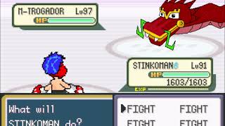 Stinkoman 20X6  MechaTrogador Battle  Pokemon Emerald Remix [upl. by Endor905]