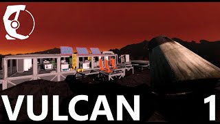 Stationeers survival  2nd Vulcan playthrough on hard E1 Enjoying the new starting gear [upl. by Stucker]