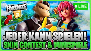 🔴 JETZT LIVE ⭐ SKIN CONTEST amp HIDE AND SEEK MIT EUCH 🏆🔥 Teil 2 [upl. by Yortal]