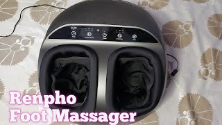 Renpho Foot Massager With Upgraded Heat 2021 Review  Worth It [upl. by Eissehc]