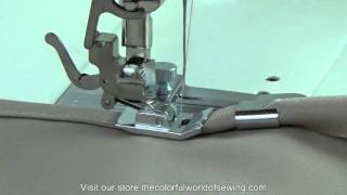 How To Change The Feet On Your Sewing Machine [upl. by Burnley]