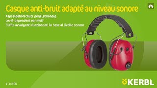 Casque antibruit adapté au niveau sonore 34490 FR [upl. by Hackathorn]