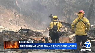 SoCal wildfires Latest updates on massive blazes still burning in four counties [upl. by Crissie678]