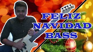 Feliz Navidad Bass Cover by Viran Fernando [upl. by Darwen]