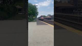 Metra BNSF Railway Train Arrives at Naperville [upl. by River]