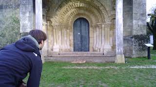 Eglise de haux 33550 palet breton [upl. by Georgeanne]