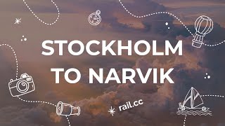 Stockholm to Narvik Night Train [upl. by Cirtemed763]