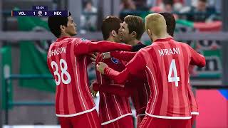 FC Volendam vs NEC Nijmegen  PES 2021 GAMEPLAY [upl. by Avilla565]