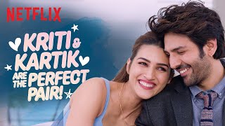 Kartik Aaryan amp Kriti Sanons Best Moments  Shehzada Luka Chuppi  Netflix India [upl. by Hobart]