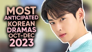 13 Most Anticipated Korean Dramas of 2023 October  December Ft HappySqueak [upl. by Taber]