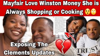 THE CLEMENTS Mayfair Love Winston Money She is Always Shopping or Cooking  fans drag Them for😳 [upl. by Fabrienne220]