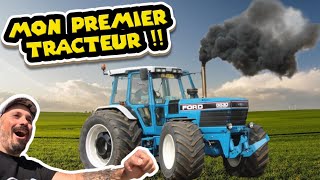 MON PREMIER TRACTEUR FORD [upl. by Anitserp]