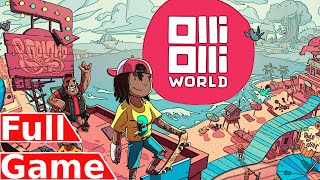 OlliOlli World  Full Game Walkthrough Gameplay [upl. by Analart]