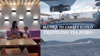 Travelling Via RORO SHIP l MANILA TO CARLES ILOILO I [upl. by Anya]