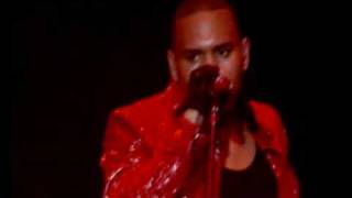 Chris Brown Live  Michael Jackson Dance [upl. by Darlleen]