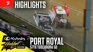 Tuscarora 50  Kubota High Limit Racing at Port Royal Speedway 9724  Highlights [upl. by Audi]