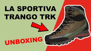 La Sportiva Trango Trk Leather GTX GoreTex 11Y810317 Unboxing [upl. by Mavra579]