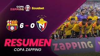 Barcelona SC 6  0 El Nacional  CopaZapping primera edición [upl. by Philipa728]