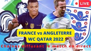 Match France vs Angleterre coupe du monde 2022  Date  Stade Chaines diffusant France  Angleterre [upl. by Natsirt807]