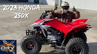 2023 Honda TRX 250X Introduction Video 1 [upl. by Ahserak392]