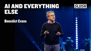 AI and Everything Else  Benedict Evans  Slush 2023 [upl. by Duyne]