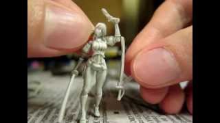 Magnetizing Kingdom Death Cape and Scabbard [upl. by Adnarim]