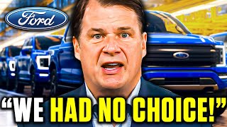 HUGE NEWS Ford CEO Just DITCHED EV Production [upl. by Ornie]