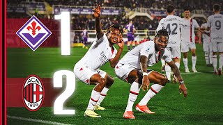 LoftusCheek and Leão seal the deal  Fiorentina 12 AC Milan Highlights Serie A [upl. by Naima]