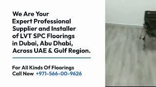 Buy Best LVT SPC Floorings and Installation Service in Dubai and Abu Dhabi Best LVT Click Floorings [upl. by Lyn]