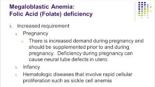 Macrocytic Anemia CW [upl. by Refenej]