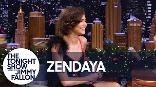 Zendayas Lip Sync Battle Impersonation Caught Bruno Mars Attention [upl. by Ynned95]