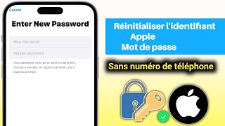 Nouveau  Comment changer le mot de passe de lidentifiant Apple en cas doubli [upl. by Towney]