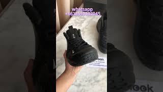 Nike Air Foamposite One Comme Des Garcons Homme Plus Black Unboxing  Shorts [upl. by Janis]