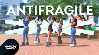 KPOP IN PUBLIC GT LESSERAFIM 르세라핌  ANTIFRAGILE Dance Cover  Vllion Official [upl. by Neile48]