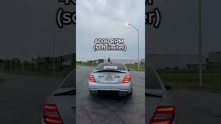 W204 C350 Exhaust Sounds🔥 mercedes exhaust carguy [upl. by August]